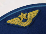 Vintage Soviet Union Russian Russia USSR Air Force General Visor Hat Cap