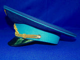 Vintage Soviet Union Russian Russia USSR Air Force General Visor Hat Cap