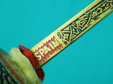 Vintage Spanish Spain Toledo Engraved Fencing Sword Rapier 2