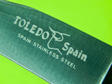 Vintage Spanish Spain Toledo Hunting Knife & Sheath