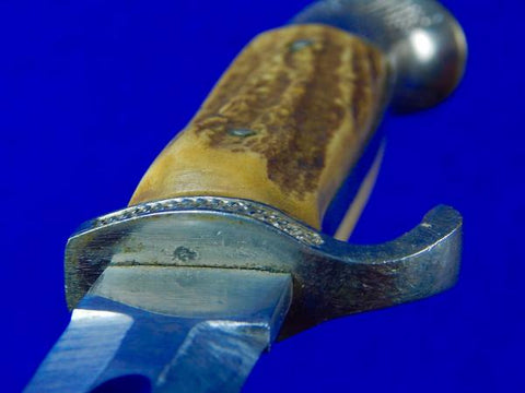 Vintage Swedish Sweden ERIK FROST Mora Hunting Knife Dagger with Sheat –  ANTIQUE & MILITARY FROM BLACKSWAN