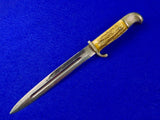 Vintage Swedish Sweden ERIK FROST Mora Hunting Knife Dagger with Sheath