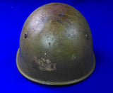 Vintage Swiss Switzerland BT 75 Helmet Hat w/ Liner