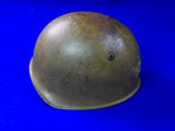 Vintage Swiss Switzerland BT 75 Helmet Hat w/ Liner