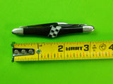 Vintage US 2002 Case XX EX2156 SS Tuxedo Pen Folding Pocket Knife Exotic Jet