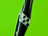 Vintage US 2002 Case XX EX2156 SS Tuxedo Pen Folding Pocket Knife Exotic Jet