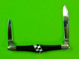 Vintage US 2002 Case XX EX2156 SS Tuxedo Pen Folding Pocket Knife Exotic Jet