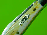 Vintage US 2011 Case XX 62156 SS Tuxedo Pen Folding Pocket Knife Antique