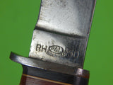 Vintage US 1950-60 PAL RH-50 Fighting Knife & Sheath