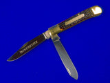Vintage US 1973 German Made Winchester Large 2 Blade Folding Pocket Knife
