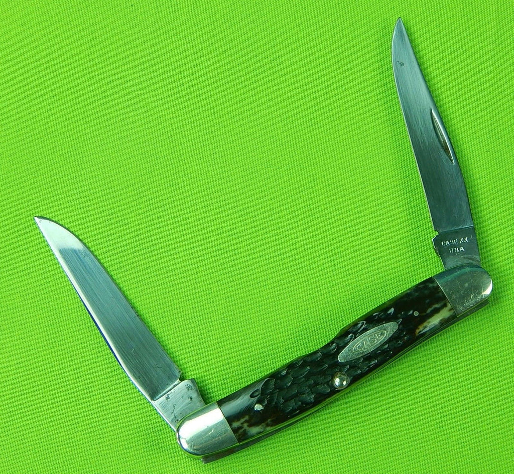 Vintage US 1978 Case XX 2 Dot Muskrat 2 Blade Folding Pocket Knife