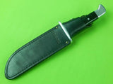Vintage US 1986 BUCK 124 Hunting Knife & Sheath