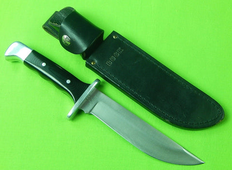 Vintage US 1986 BUCK 124 Hunting Knife & Sheath