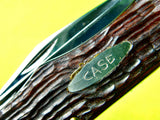 Vintage US 1989 Case XX 6265 SAB 2 Blade Large Hunter Folding Pocket Knife