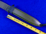 Vintage US Bayonet Fighting Knife Plastic Scabbard Sheath