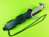 Vintage US Buckmaster Early Buck 184 Survival Fighting Knife w/ Scabbard