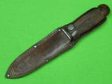 Vintage US CASE Tested XX Hunting Fighting Knife & Sheath