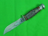 Vintage US CASE Tested XX Hunting Knife w/ Sheath