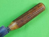 Vintage US CASE XX Chromium Chef's Kitchen Stag Handle Knife