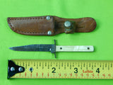 Vintage Old US Colonial Cub Hunter MINI Miniature Bowie Knife & Sheath