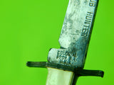 Vintage Old US Colonial Cub Hunter MINI Miniature Bowie Knife & Sheath