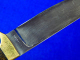 Vintage US Custom Hand Made RONNIE FOSTER Hunting Knife