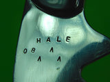 Vintage US Custom Hand Made HALE Hunting Fighting Knife & Sheath