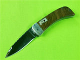 Vintage US Custom Handmade Early Chuck Stewart Gravity Fighting Knife