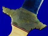 Vintage US Custom Handmade Huge Large Bowie Knife w/ Sheath