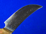 Vintage US Custom Handmade Hunting Bowie Knife w/ Sheath