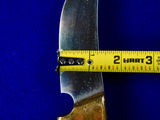Vintage US Custom Handmade Hunting Bowie Knife w/ Sheath