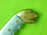 Vintage US Custom Handmade WW1 WW2 Coin Kris Blade HUGE Fighting Knife