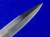 Vintage US Custom Handmade J.N. COOPER Dagger Fighting Knife & Sheath