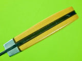 Vintage US Custom Handmade by MIKE MANROW Hunting Knife w/ Sheath Box