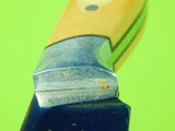 Vintage US Custom Handmade by MIKE MANROW Hunting Knife w/ Sheath Box