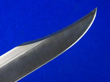 Vintage US Custom Made Handmade Large Bowie Fighting Knife w/ Sheath