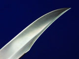Vintage US Custom Made Handmade Large Bowie Fighting Knife w/ Sheath