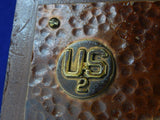 Vintage US Custom Made Military Memorabilia Plaque Decor Badge