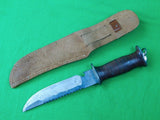 Vintage US EGV Hunting Knife w/ sheath