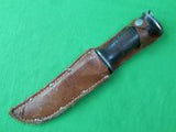 Vintage US EGV Hunting Knife w/ sheath