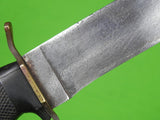 Vintage US Early KINFOLKS Hunting Knife & Sheath