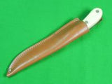 Vintage US IMPERIAL Frontier Fishing Fish Fillet Knife w/ Sheath