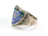 Vintage US Korean War Trench Art Ring