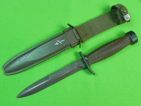 Vintage US M3 German Made Fighting Knife & Scabbard
