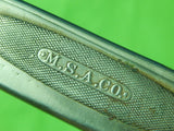 Vintage US Marbles MSA Co. Fish Fishing Safety Folding Knife