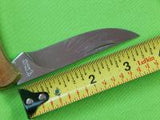 Vintage US OLSEN OK MI Japan Steel Model 152 Lock Back Folding Pocket Knife