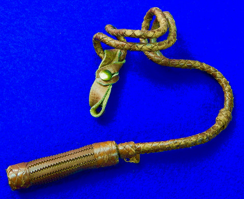 Vintage US Officer's Sword Leather Portepee Knot
