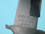 Vintage US Ontario SPEC PLUS Fighting Knife w/ Scabbard