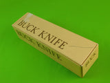 Vintage US Pre Date Code Buck 118 Knife w/ Sheath Box