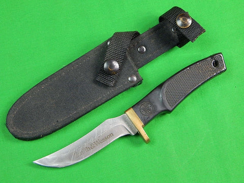 Vintage US SMITH & WESSON Hunting Skinner Knife w/ Sheath